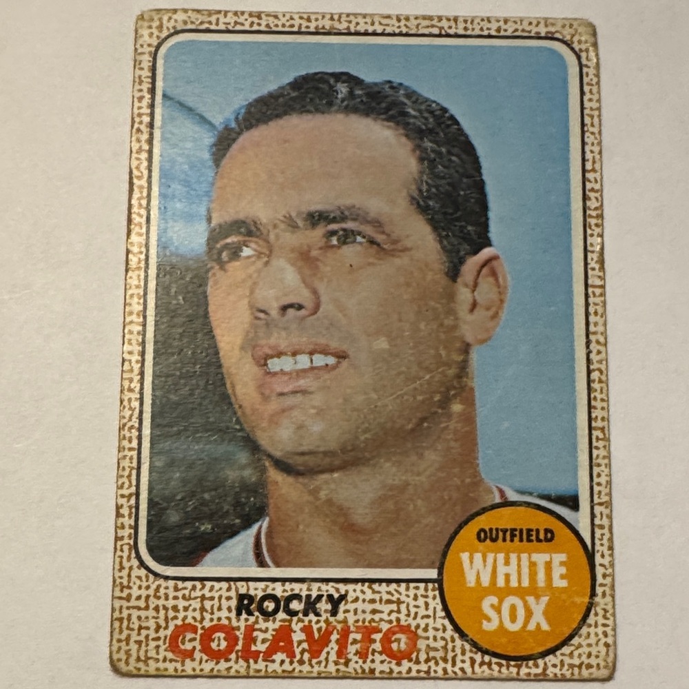 1968 #99 Rocky Colavito Baseball Card